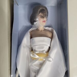 Franklin Mint 16" Jackie Kennedy Doll In Indian State Visit Gown - In Box